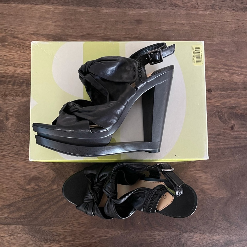 Gianni Bini Cutout Wedge